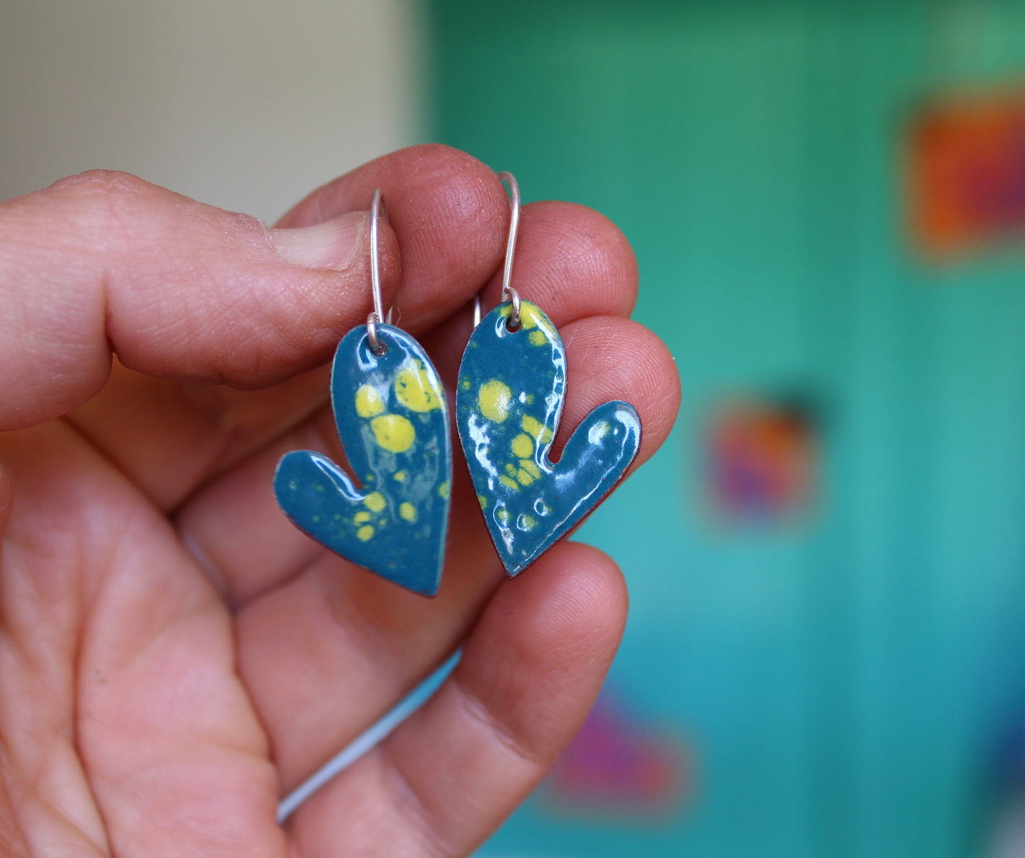 Aros corazón pequeño