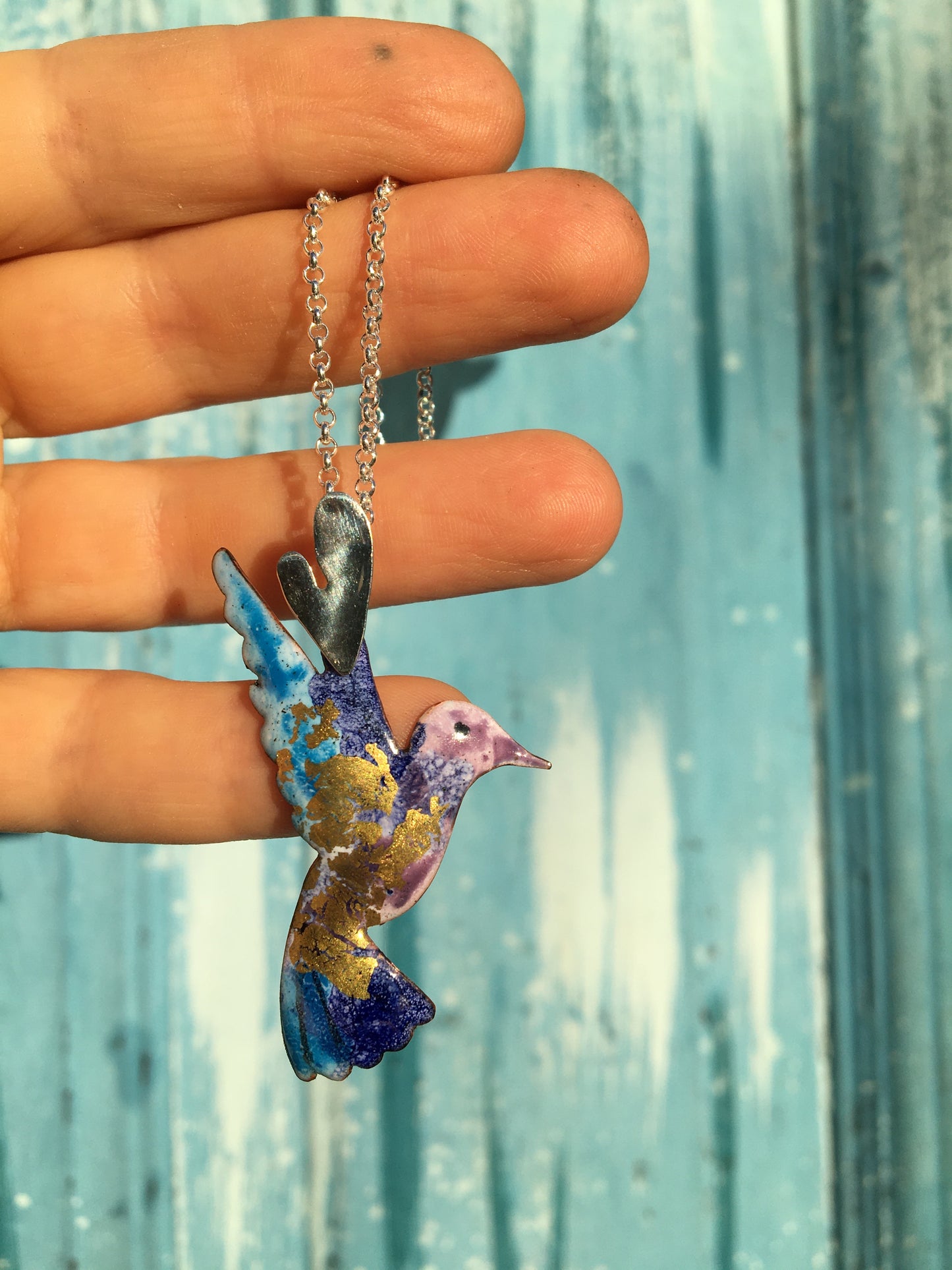 Collar colibrí