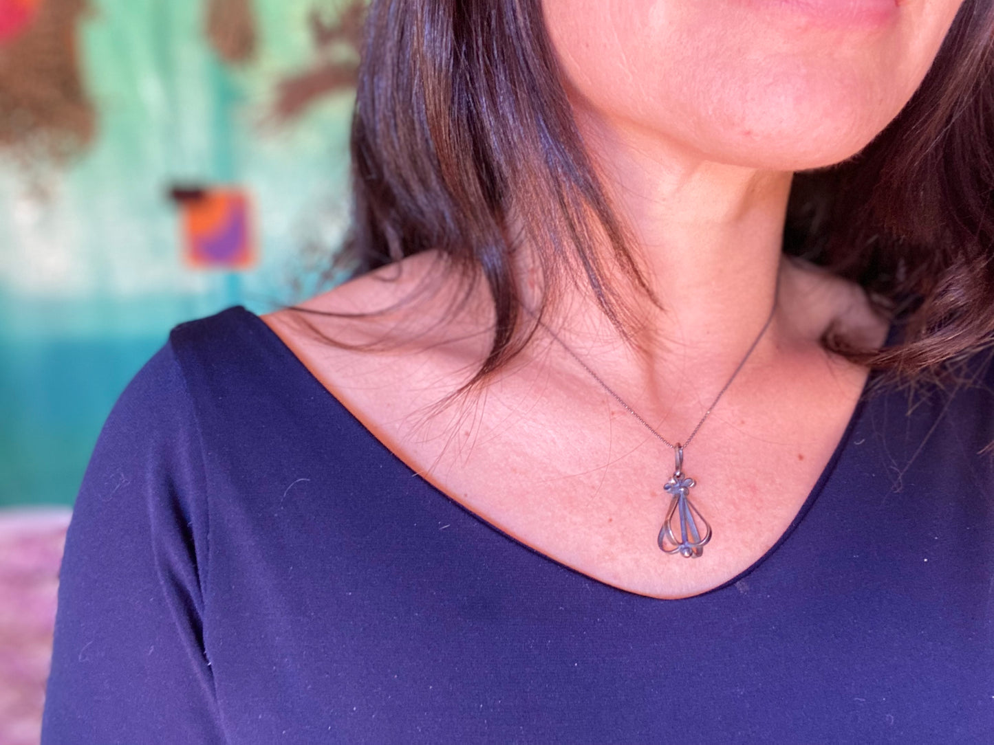 Collar relicario