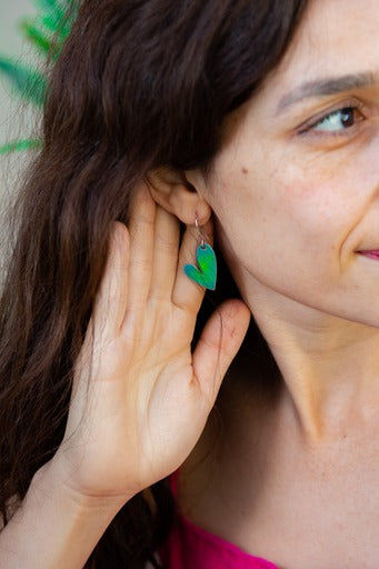 Aros corazón pequeño