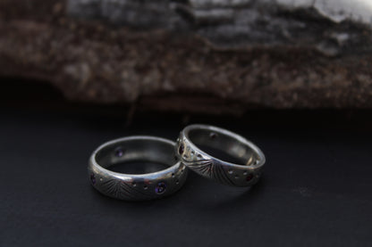 Anillos de Plata 950 Noches estrelladas