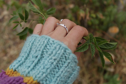 Anillo de Plata 950 Ave | Joyería Artesanal Inspirada en el Valle de Elqui