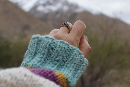 Anillo de plata 950 cordillera. Valle de Elqui