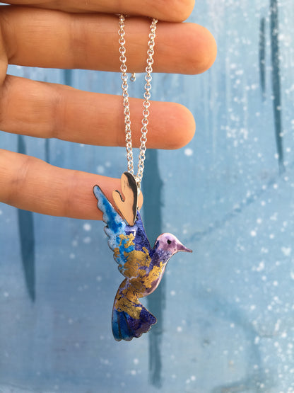 Collar colibrí