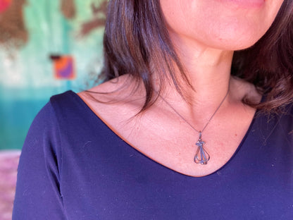 Collar relicario