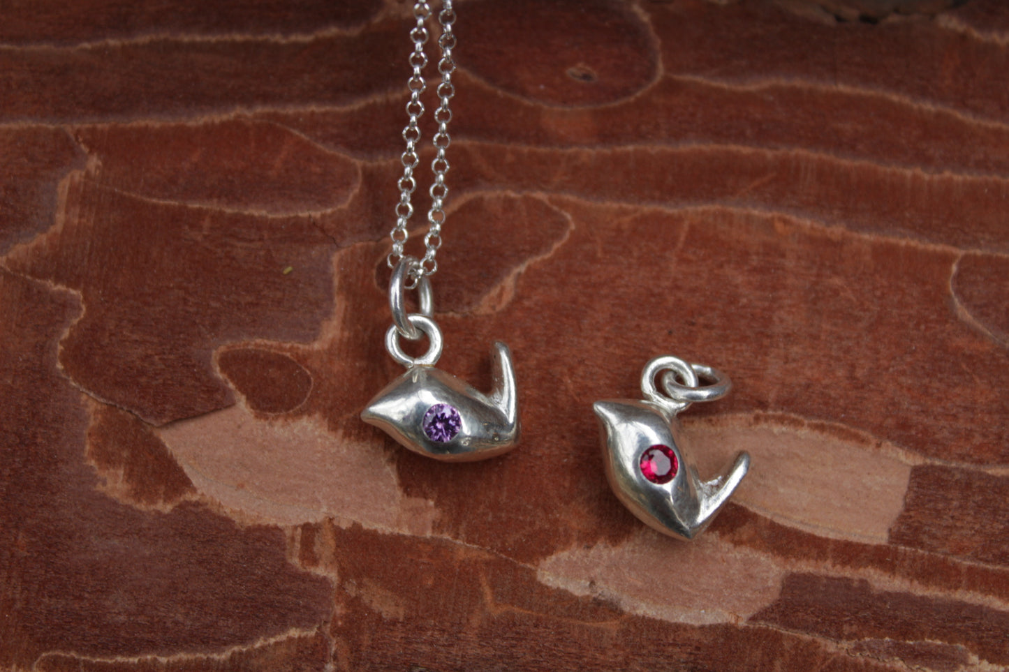 Collar de plata 950 Tococo o Chucao inspirado en los sonidos del Valle de Elqui