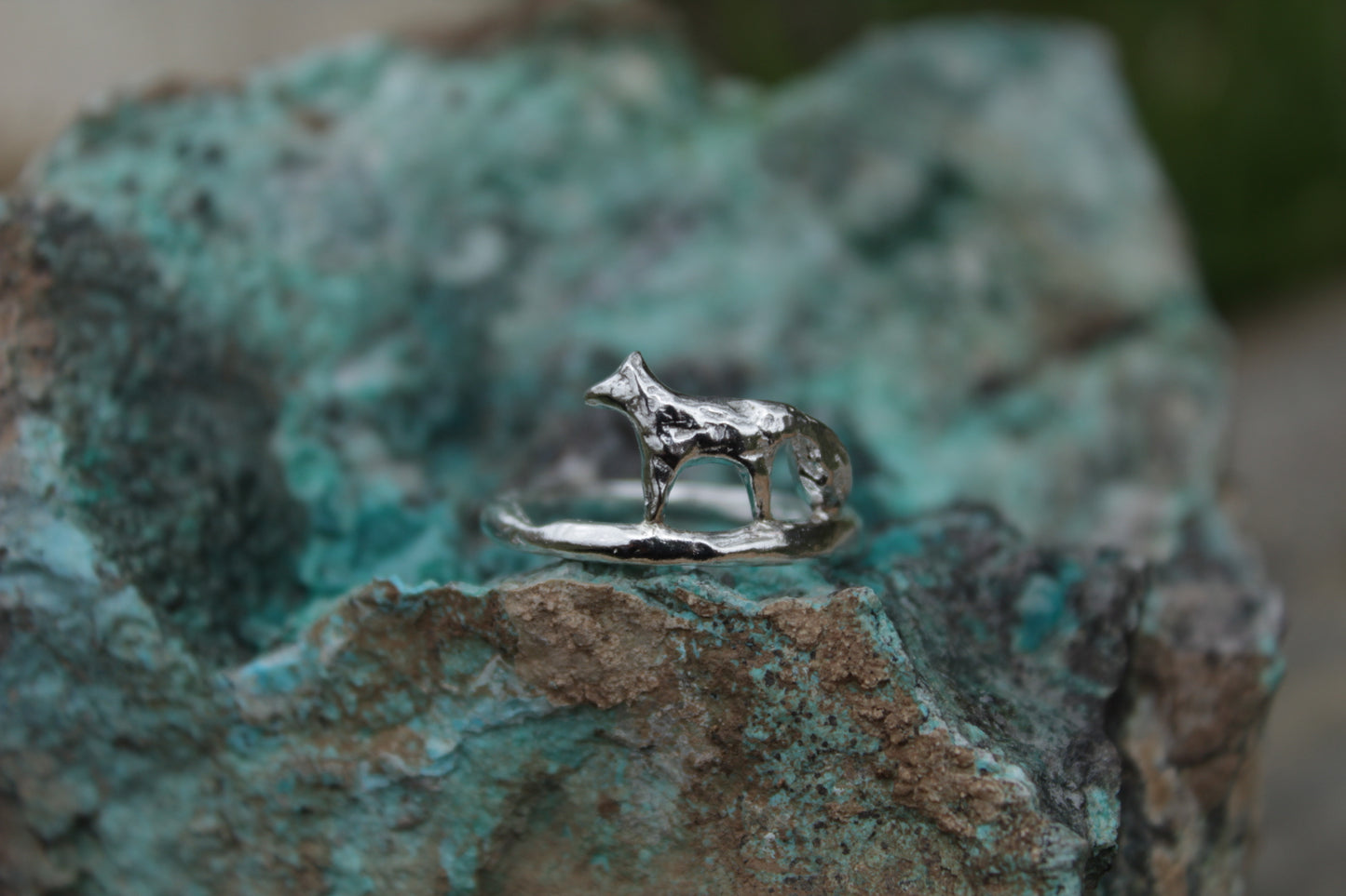 Anillo Zorrito de Plata 950