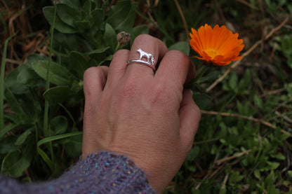 Anillo Zorrito de Plata 950