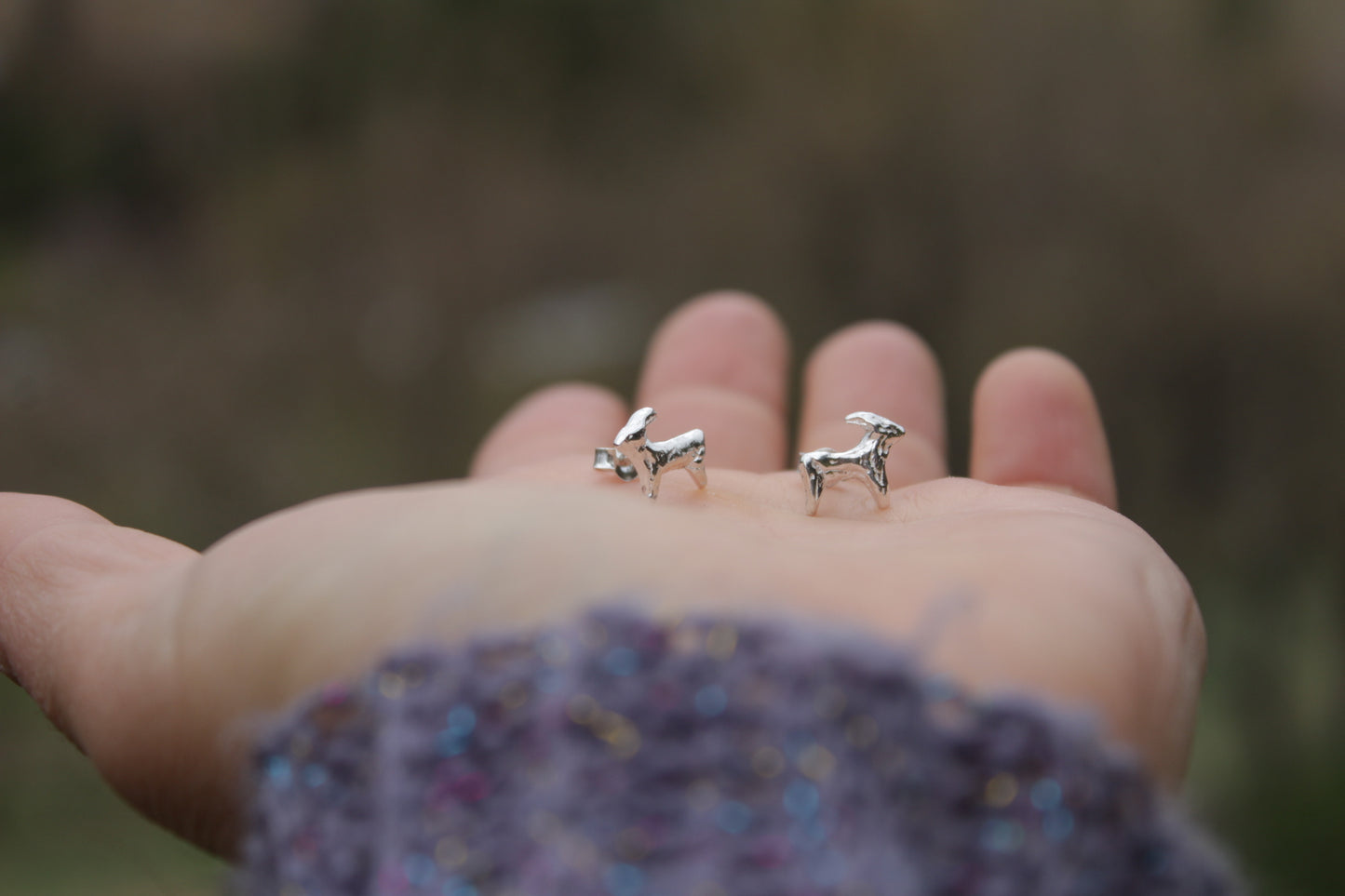 Aritos de Cabra | Joyería Artesanal Chilena Forjadas